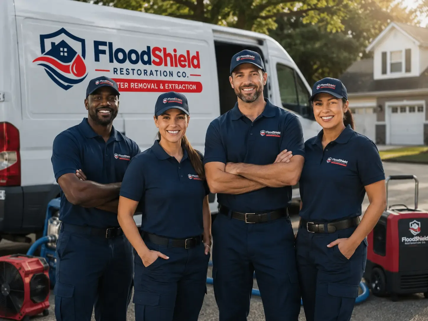 Flood Damage Restoration company in Center Junction, IA