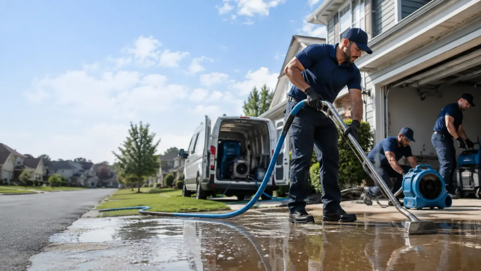 Flood Damage Restoration in Center Junction, IA